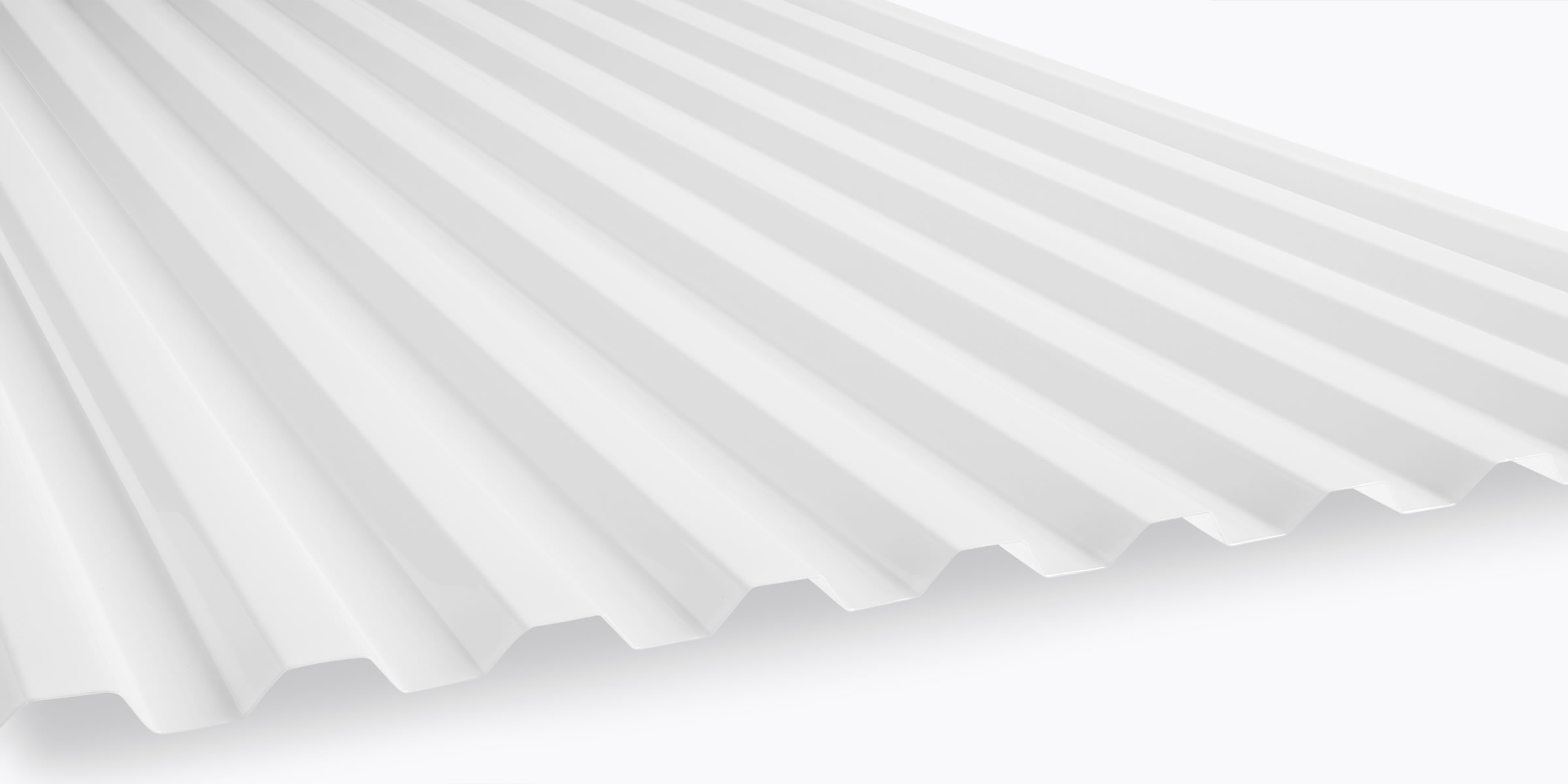 Polycarbonate roofing.